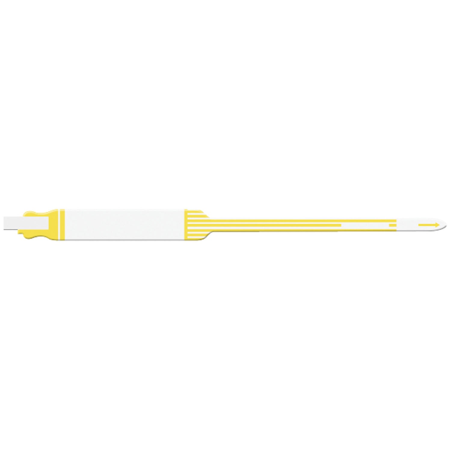 7226 - Medical ID Solutions - Wristband, Adult, Imprinter Tri-Laminate, Self Adhesion, Yellow, 250/bx    , bx