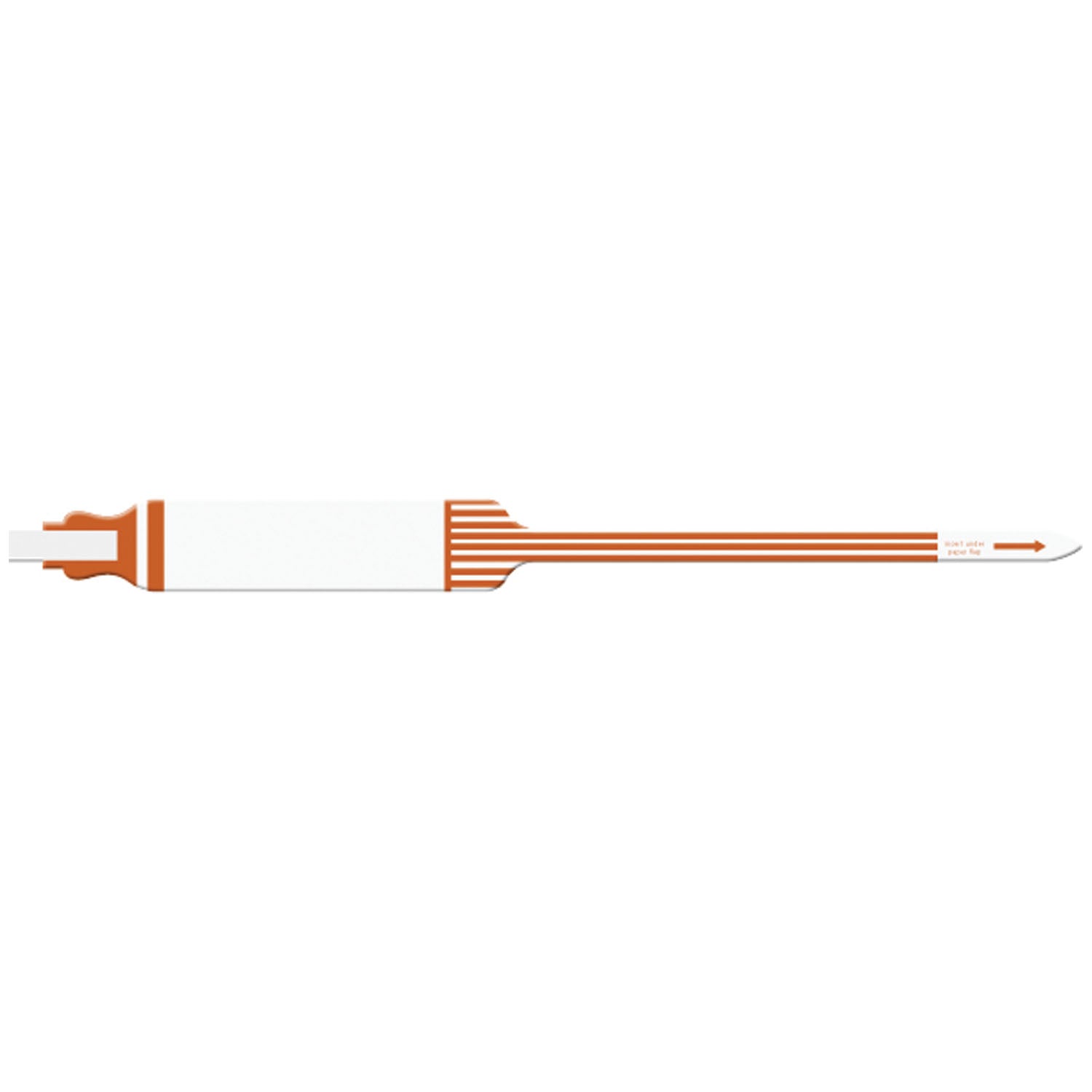 7425 - Medical ID Solutions - Wristband, Adult, Extra Wide, Imprinter Tri-Laminate, Self Adhesion, Orange, 250/bx    , bx