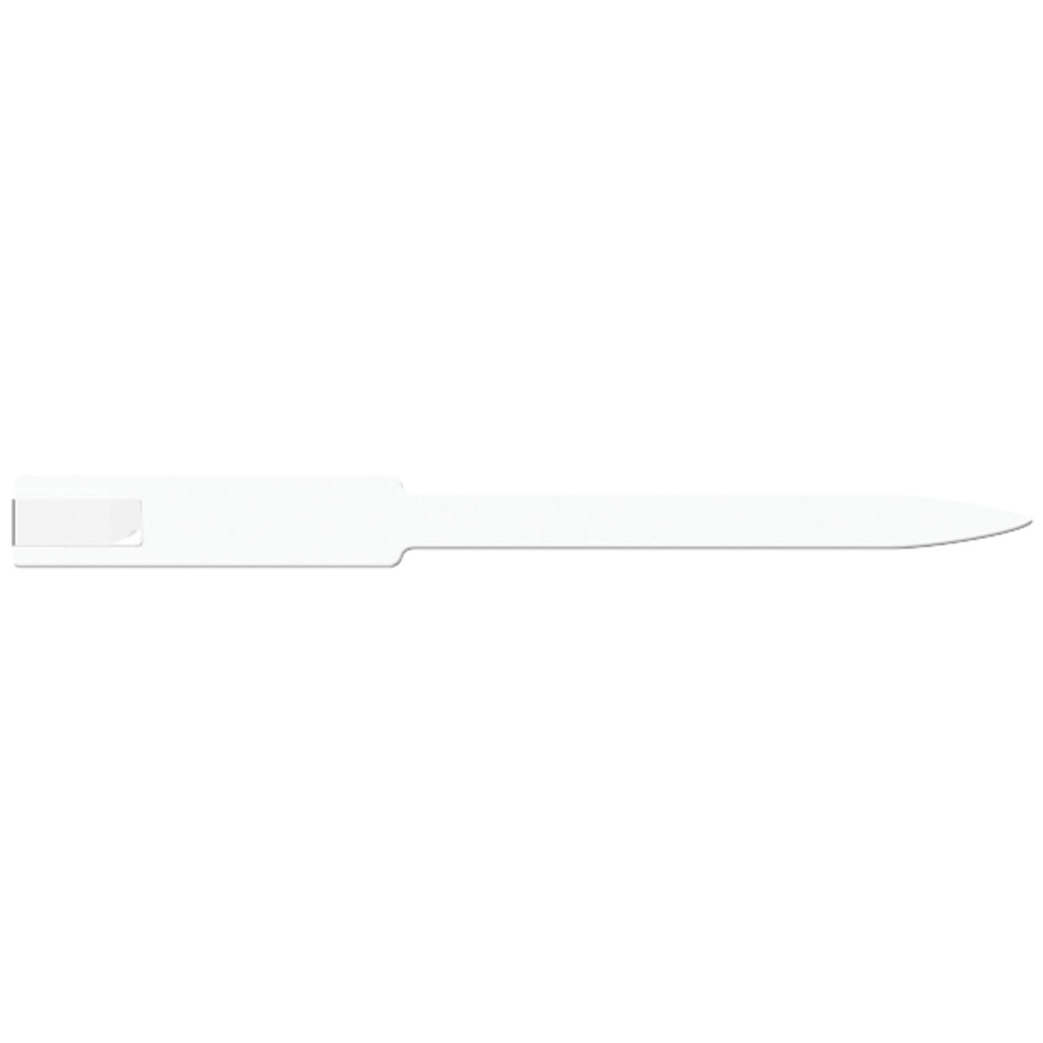8121 - Medical ID Solutions - Wristband, Adult/ Pediatric, Imprinter Soft Vinyl, Self Adhesion, White, 250/bx    , bx