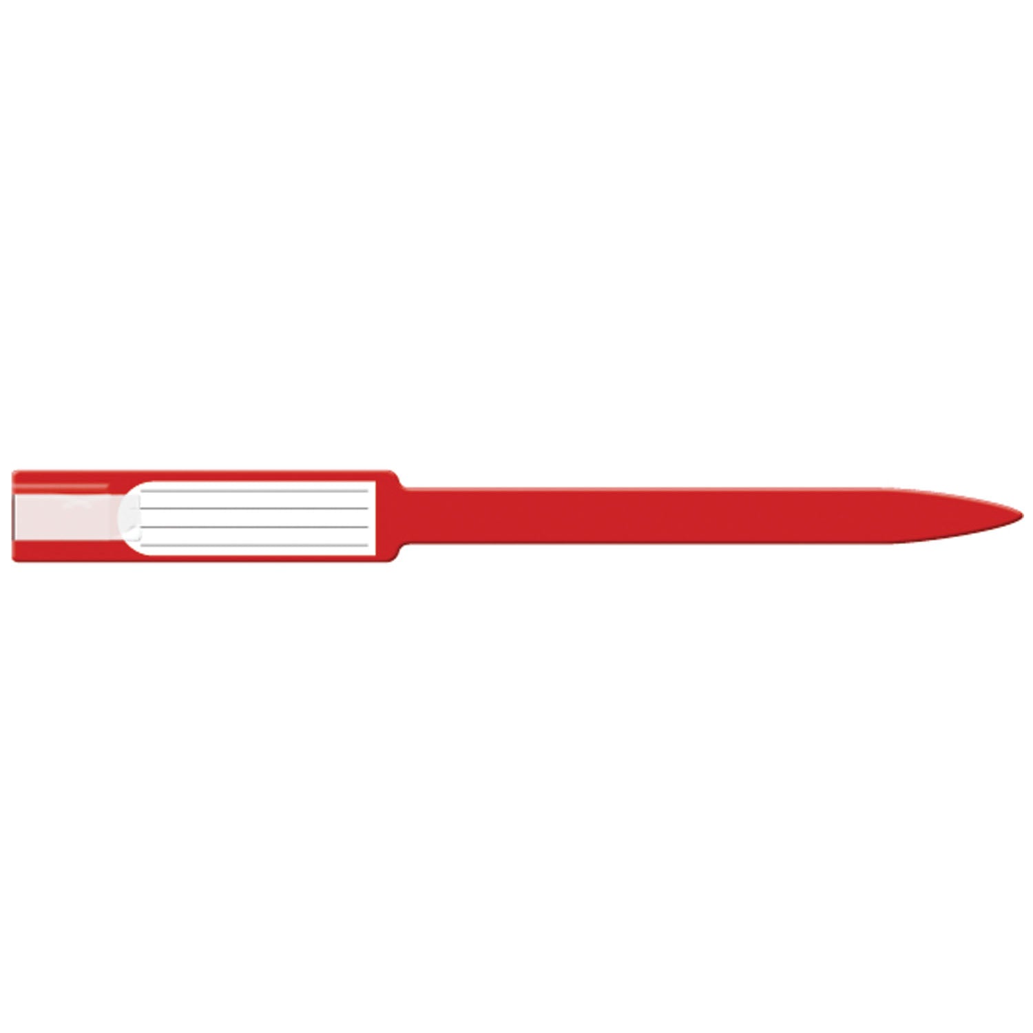 8544 - Medical ID Solutions - Wristband, Adult/ Pediatric, Insert, Self Adhesion, Sealing, Soft Vinyl, Red, 250/bx    , bx