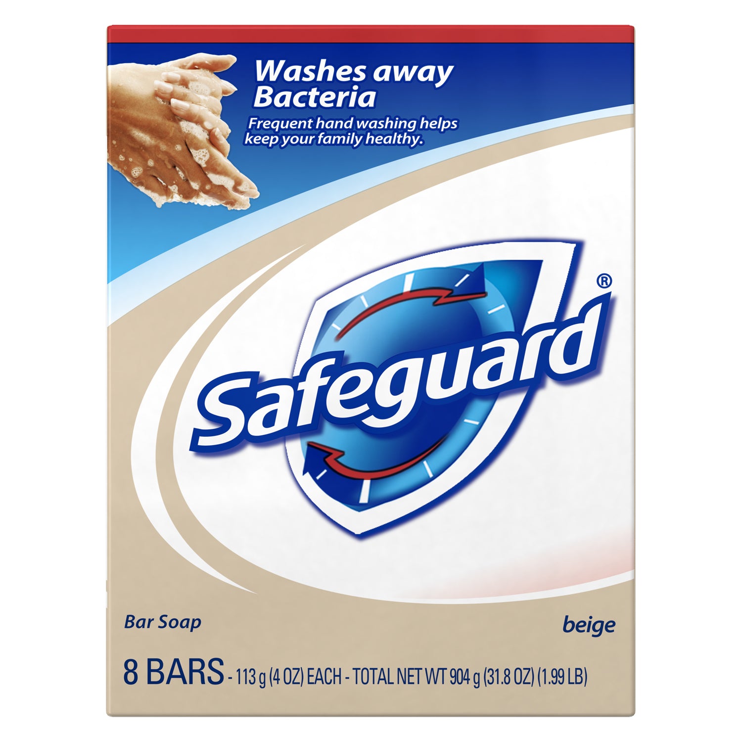 3700021854 - 寶潔分銷有限公司 - Safeguard 除臭香皂，米色，4 盎司，8 塊/包，6 包/箱，箱裝