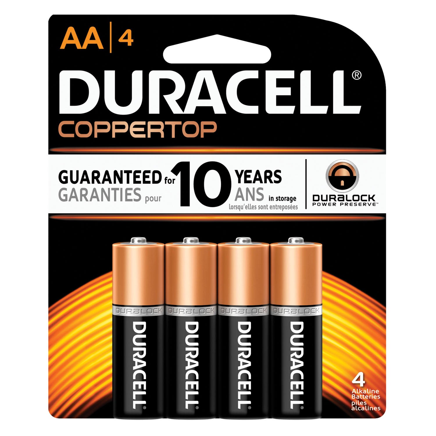 MN1500B4Z - Duracell - Batería, alcalina, tamaño AA, paquete de 4, paquete de 14, caja de 4 (UPC# 03561) (Los productos no son para mercados domésticos privados; los productos no se pueden vender en Amazon.com ni en ningún otro sitio de terceros), cs