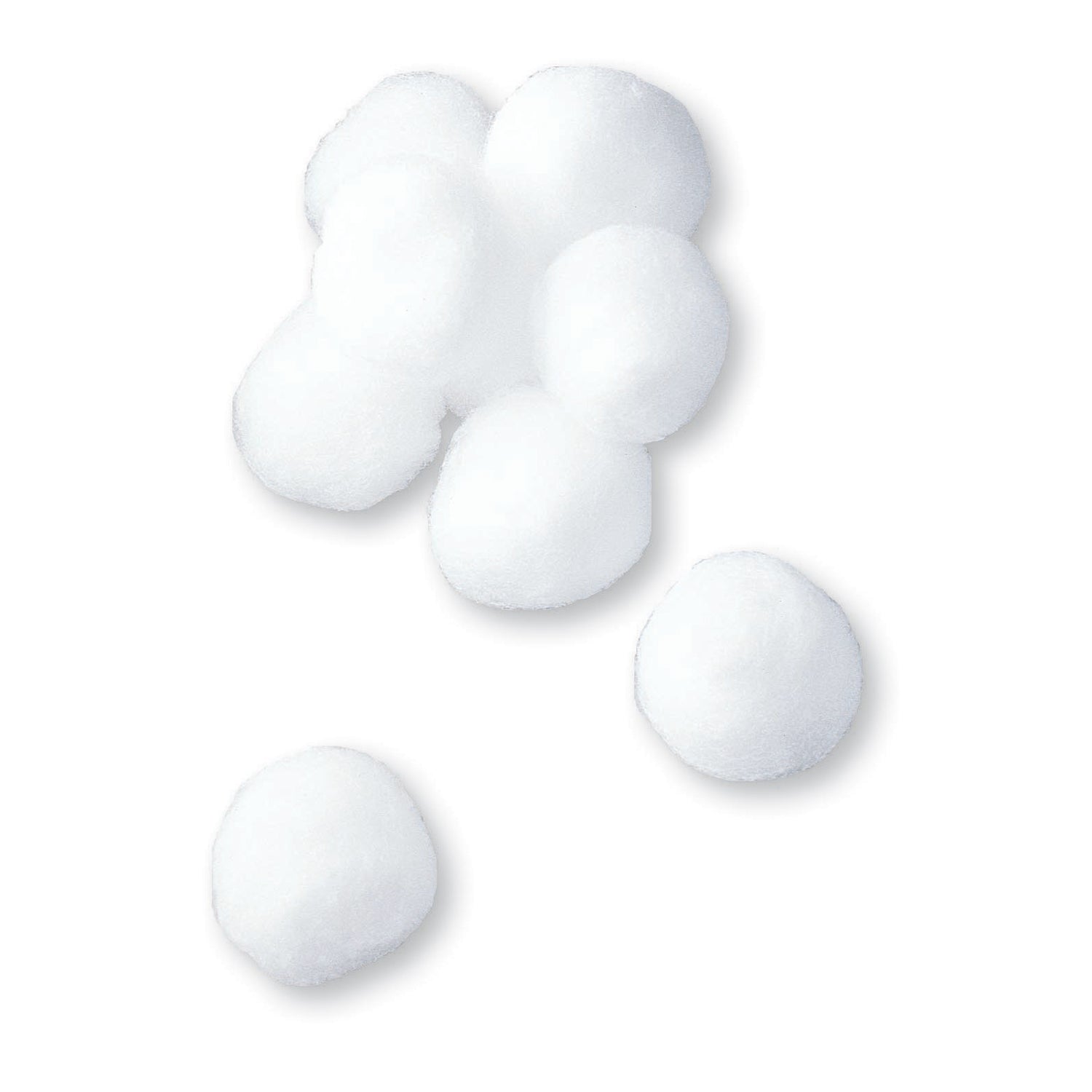 187404P - Richmond Dental - Rayon Ball, Medium, Bulk, 2000/bg, 2 bg/cs    , cs