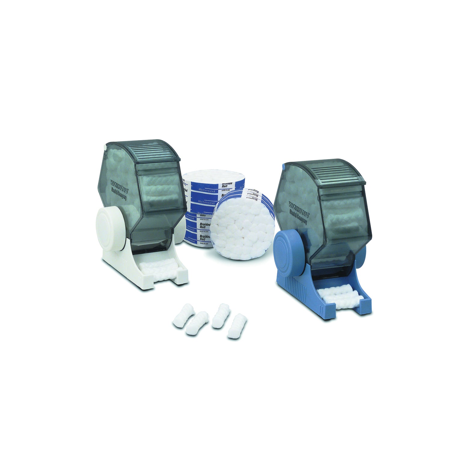 200224 - Richmond Dental - IC Roll Dispenser, Blue, Packed with 200 Rolls    , bx