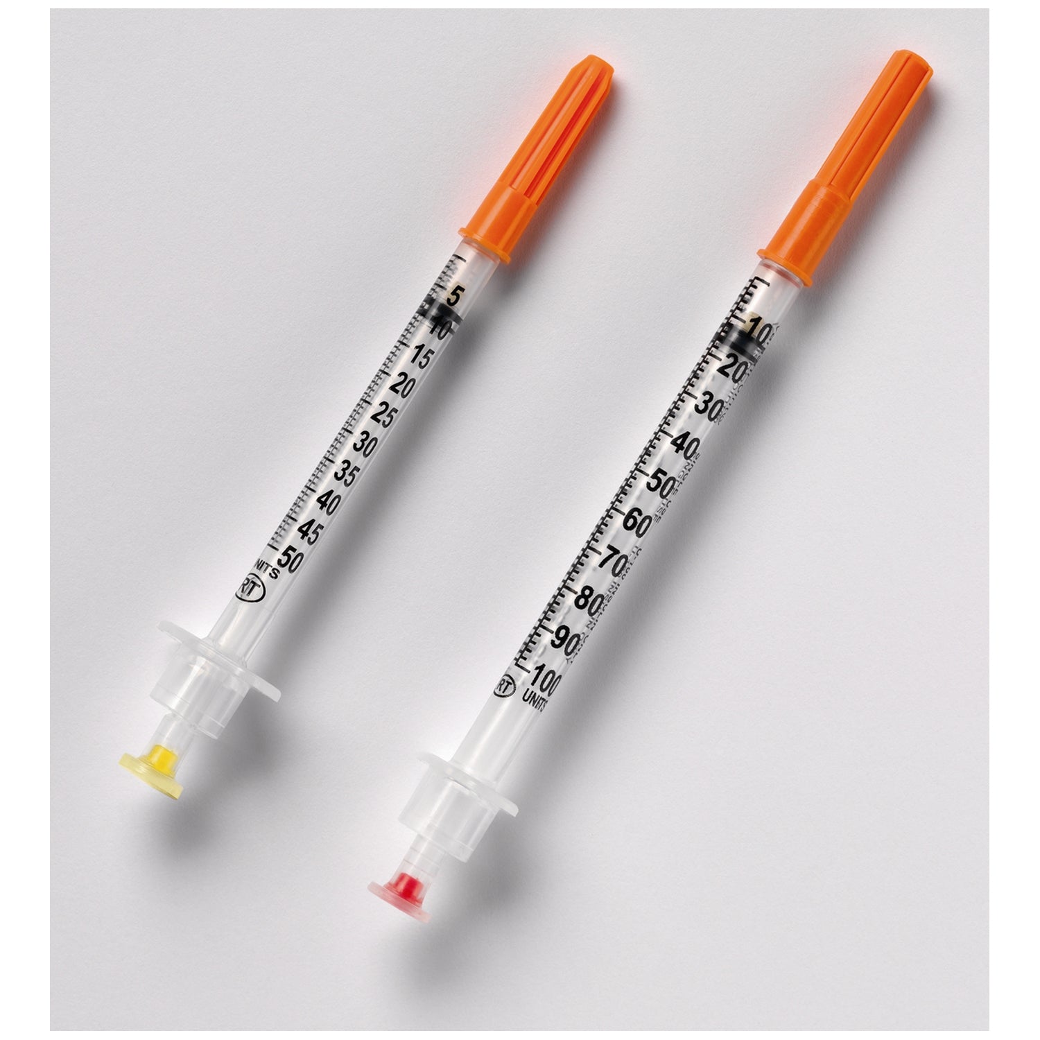 15221 - Retractable Technologies, Inc - Safety Syringe, Insulin, 0.5ml, 30G x 1/2", U-100, 100/bx, 8 bx/cs    , cs