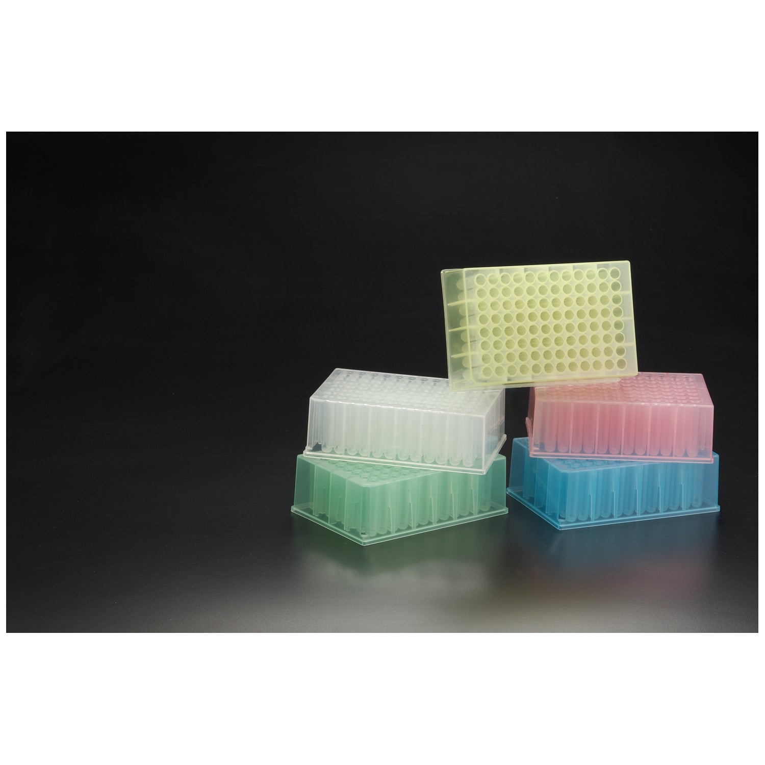 T110-5 - Simport Scientific - 深孔板，圓底，1.2mL，天然色，聚丙烯，4個/包，6個/箱，cs