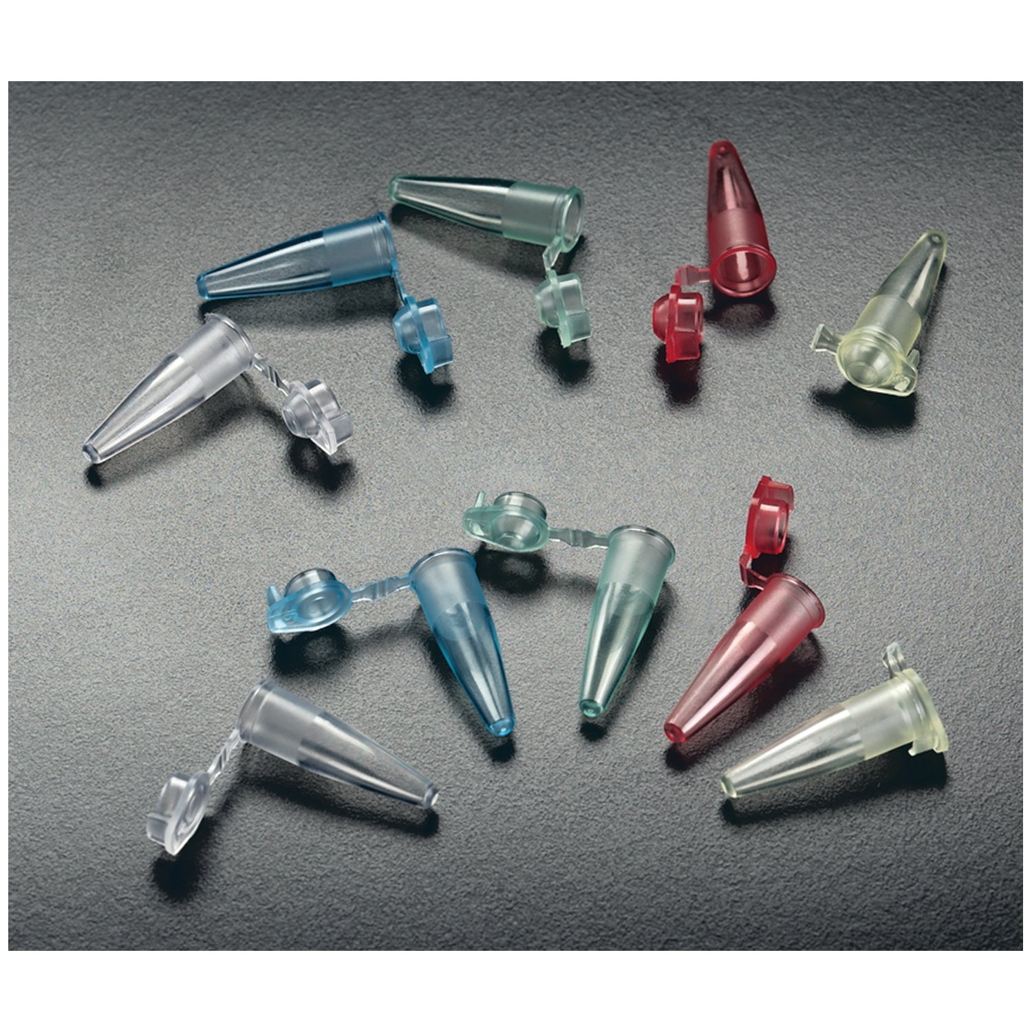 T325-1R - Simport Scientific - Reaction Tube, 200ul Red, Dome Top & Contamination Shield, 1000/pk    , pk