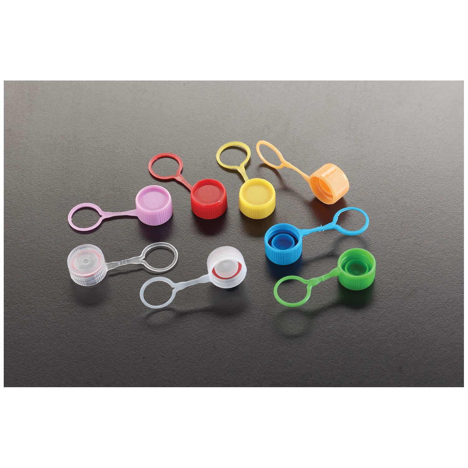 T340ROSL - Simport Scientific - Caps, O-Ring & Loop, Red, 1000/cs    , cs