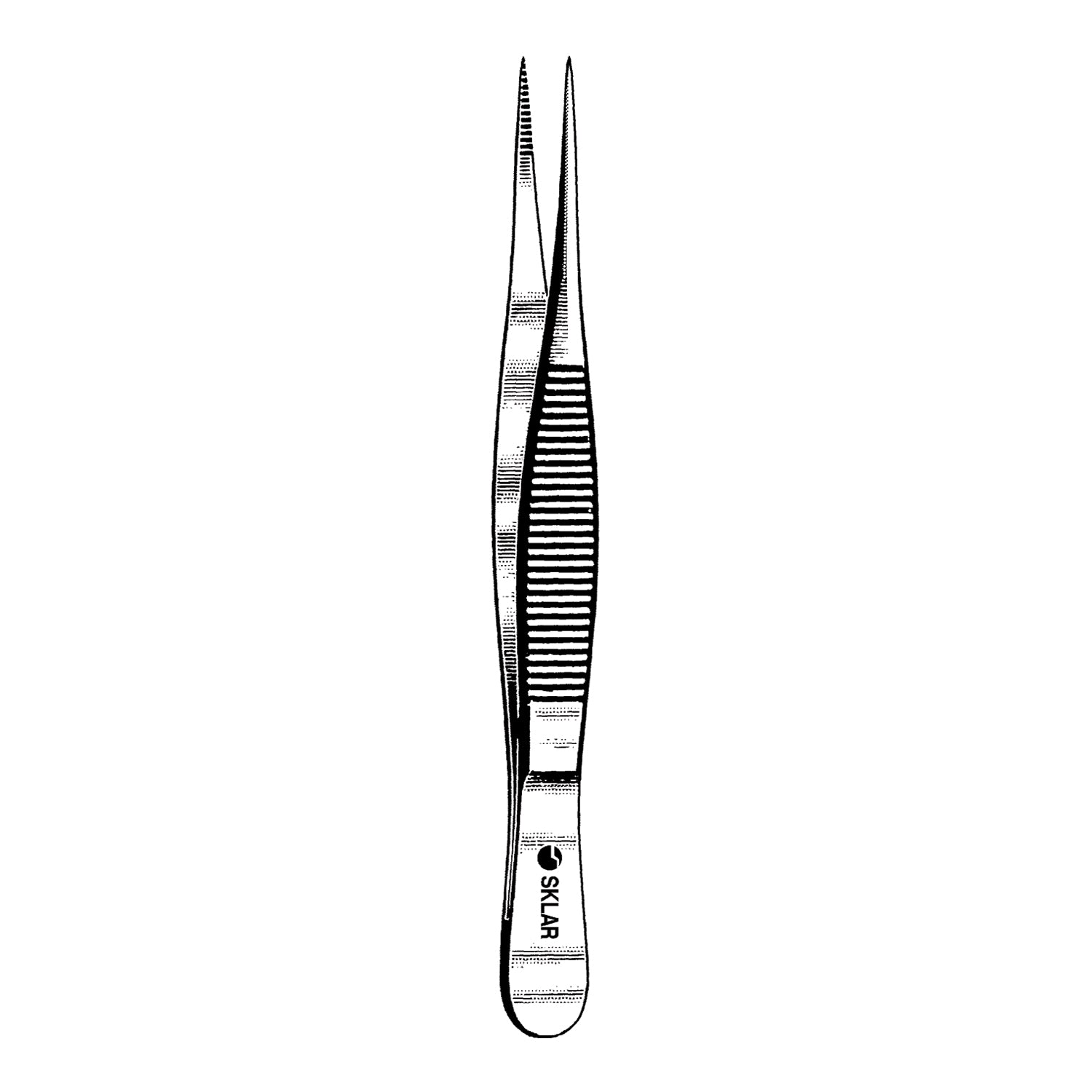 19-3035 - Sklar Instruments - 精細尖頭取骨鉗，鋸齒狀，3.5吋（僅限代發貨），每把