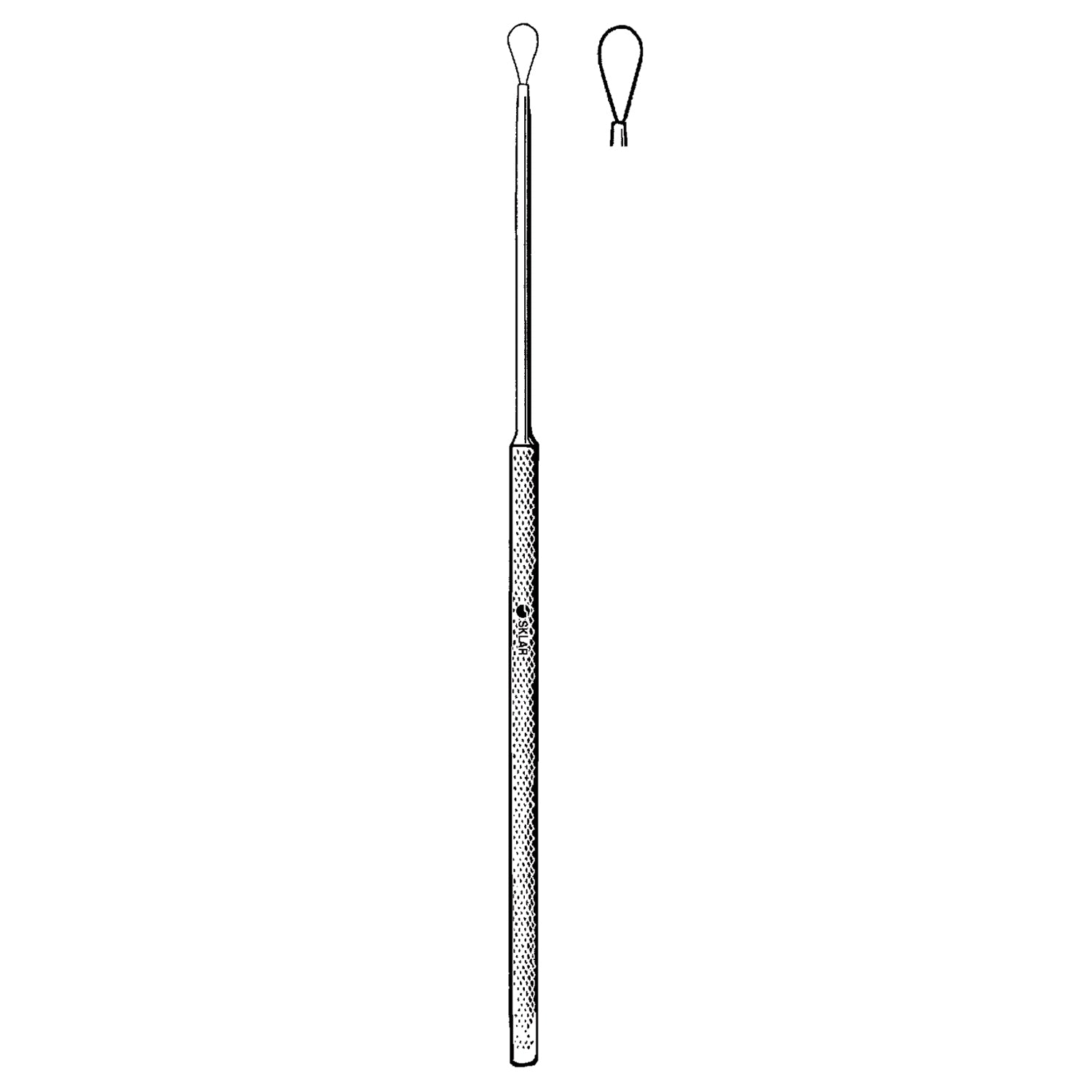 67-2523 - Sklar Instruments - Billeau Ear Loop, grande (SOLO ENVÍO DIRECTO), c/u