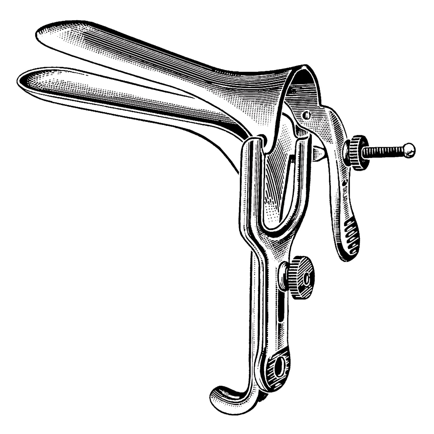 90-3702 - Sklar Instruments - Graves Vaginal Speculum, Large, 1 3/8" X 4.5" (DROP SHIP ONLY)    , ea