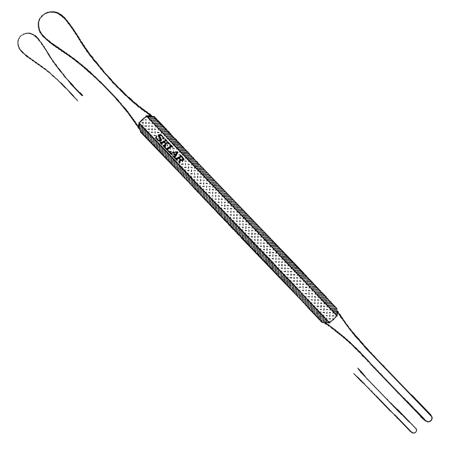 97-0542 - Sklar Instruments - Spatula And Packer, Double Ended, 5.75" (DROP SHIP ONLY)    , ea