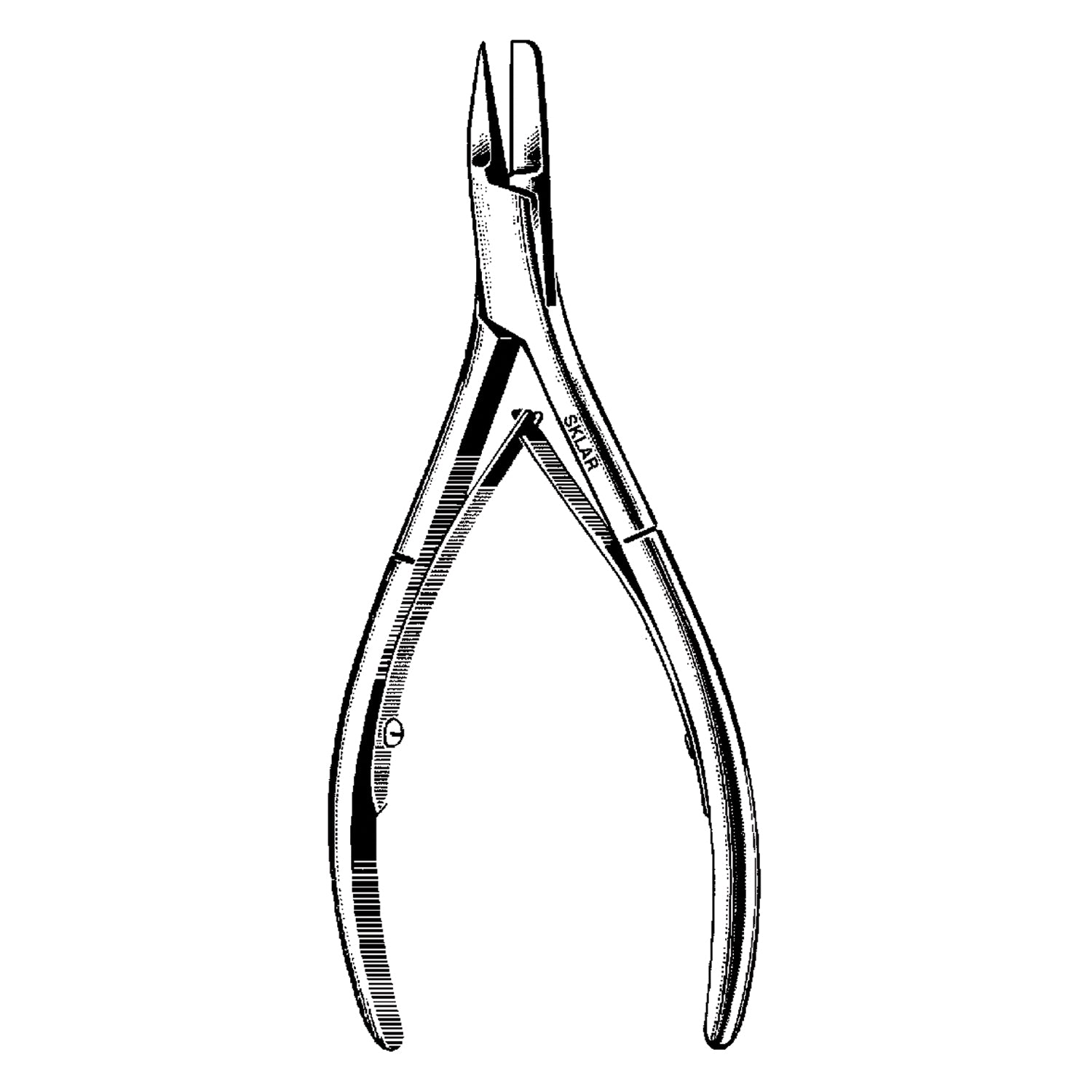 97-1150 - Sklar Instruments - 嵌甲鉗，英式砧形，總長 5 英吋（僅限代發貨），每個