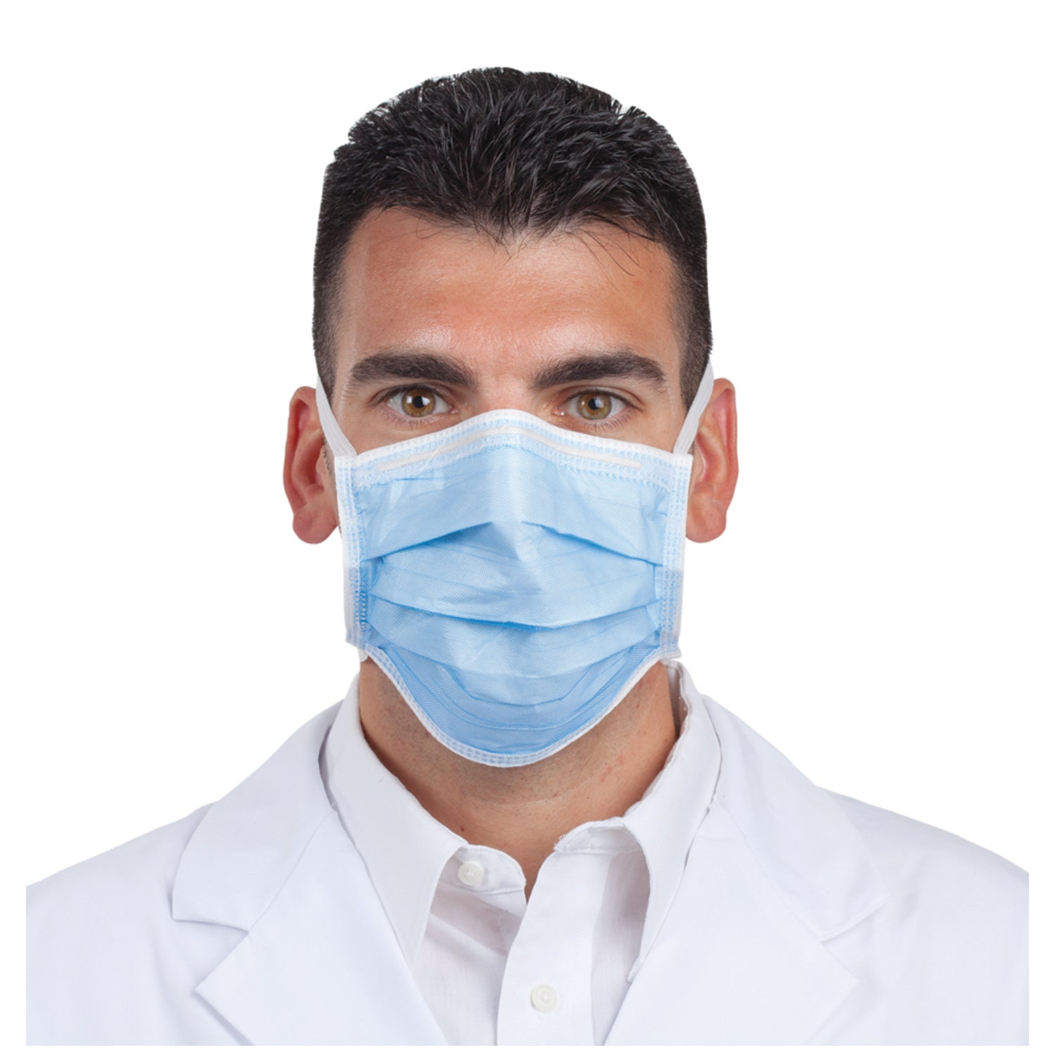 20336 - Sultan Healthcare, Inc. - Mask, Tie-On, Blue, 40/bx    , bx