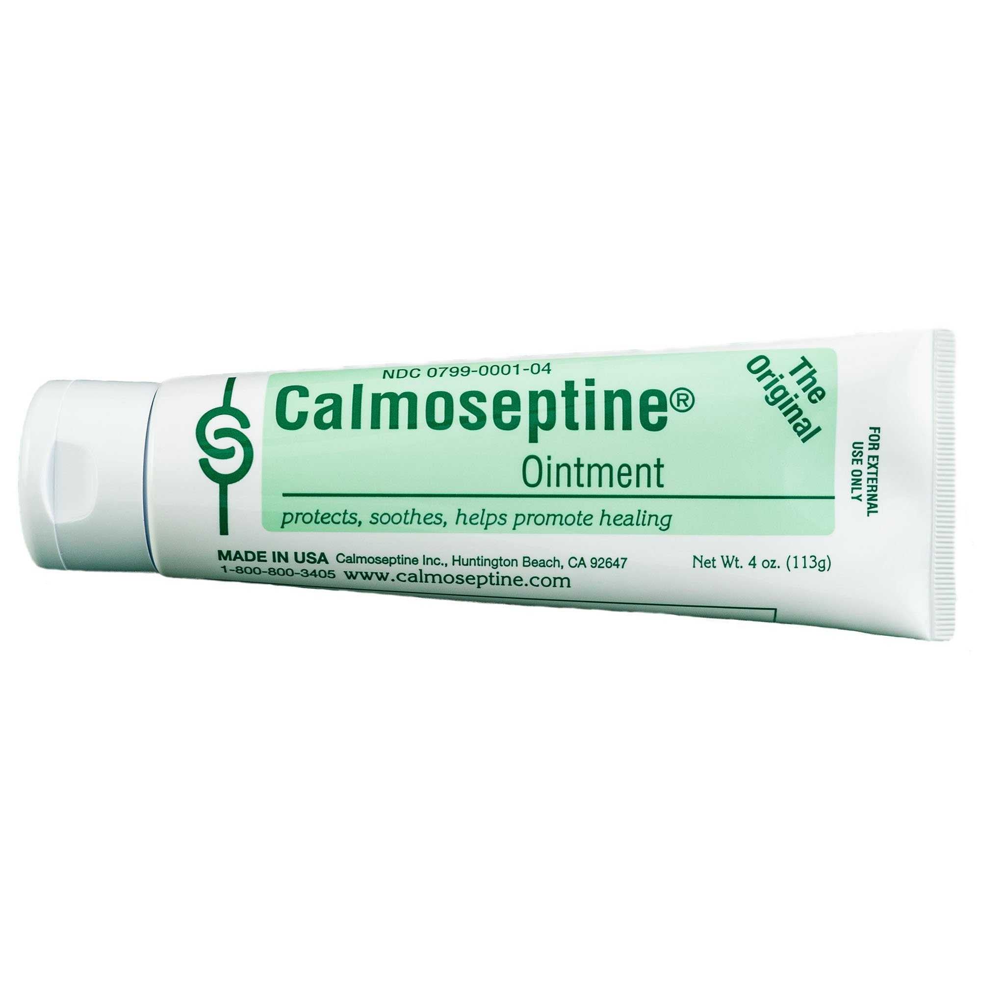 763216 - Calmoseptine - Calmoseptine Skin Protectant Ointment, 0.44% Menthol and 20.625% Zinc Oxide, 4 oz., Pack of 1, (EA)