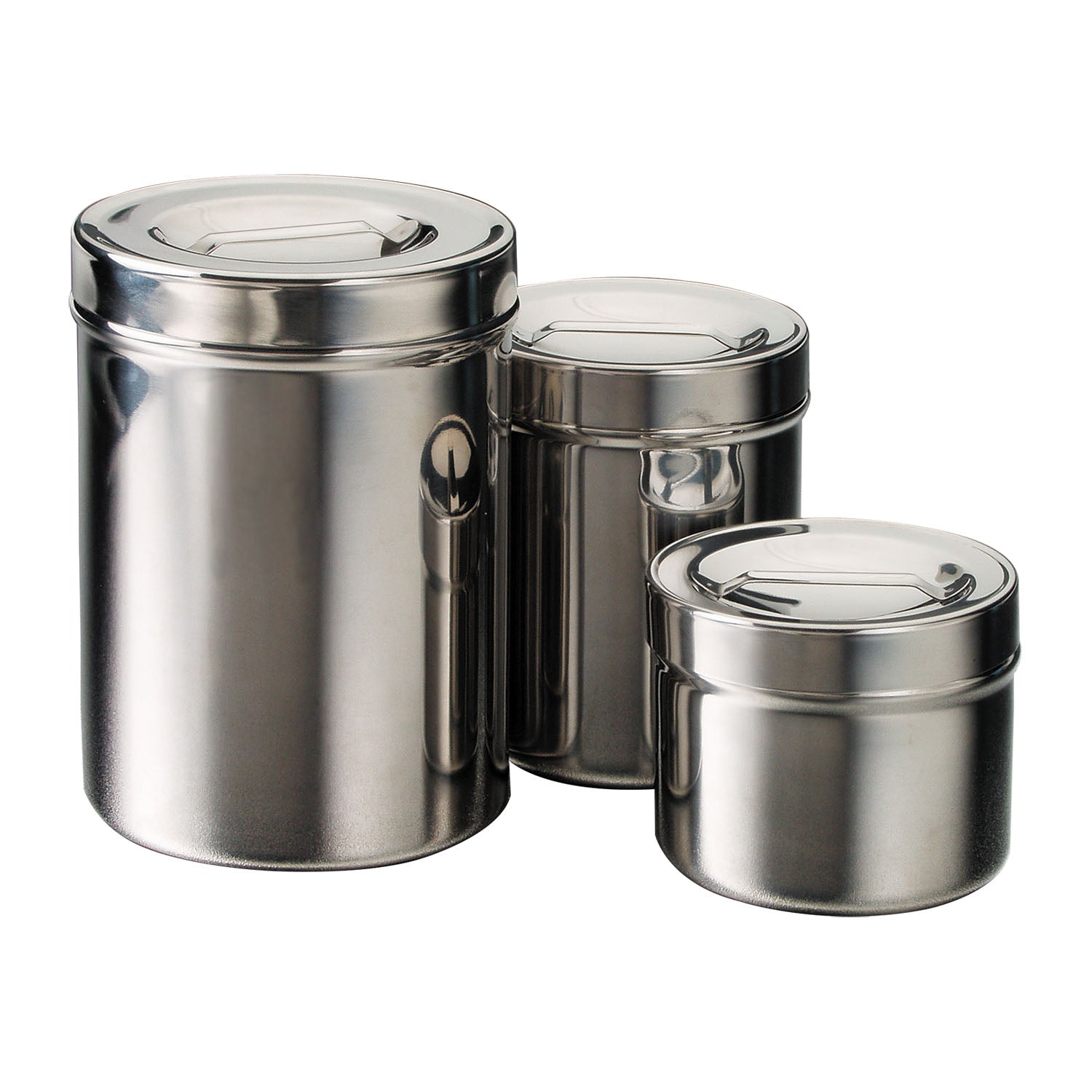 4233-2 - Dukal Corporation - Dressing Jar, ½ Qt, Stainless Steel    , ea