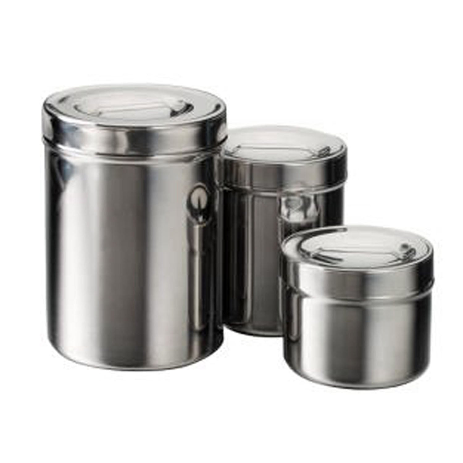 4233 - Dukal Corporation - Dressing Jar, 2.25 Qt, Stainless Steel    , ea