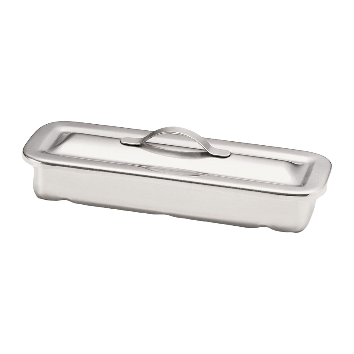 4254 - Dukal Corporation - Bandeja para instrumentos, con asa de correa, 8½" x 3" x 1½", acero inoxidable, c/u