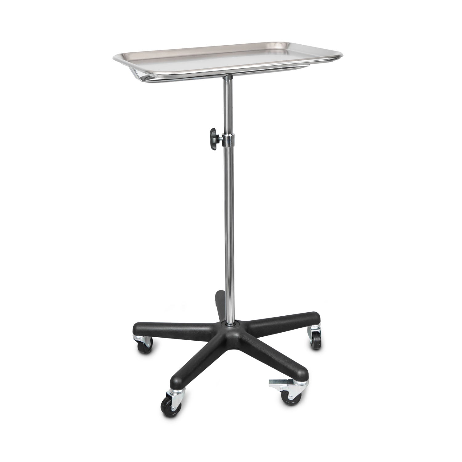 4365 - Dukal Corporation - Mayo Stand, Mobile Base, (5) Casters, 12.5" x 19" Tray (28 ea/plt)    , ea