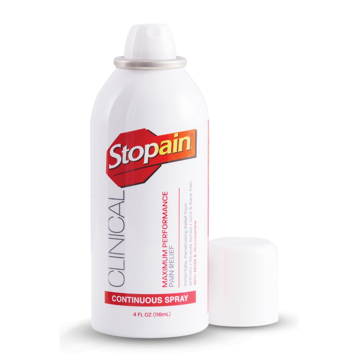 C950-24 - Stopain® Clinical - Stopain® Clinical 360° Continuous Spray, 4 fl. oz., 24/cs (US SALES ONLY) (For resale to Healthcare Professionals only. Prices should only be viewable when a healthcare professional is logged in to an account on a dealer’s w
