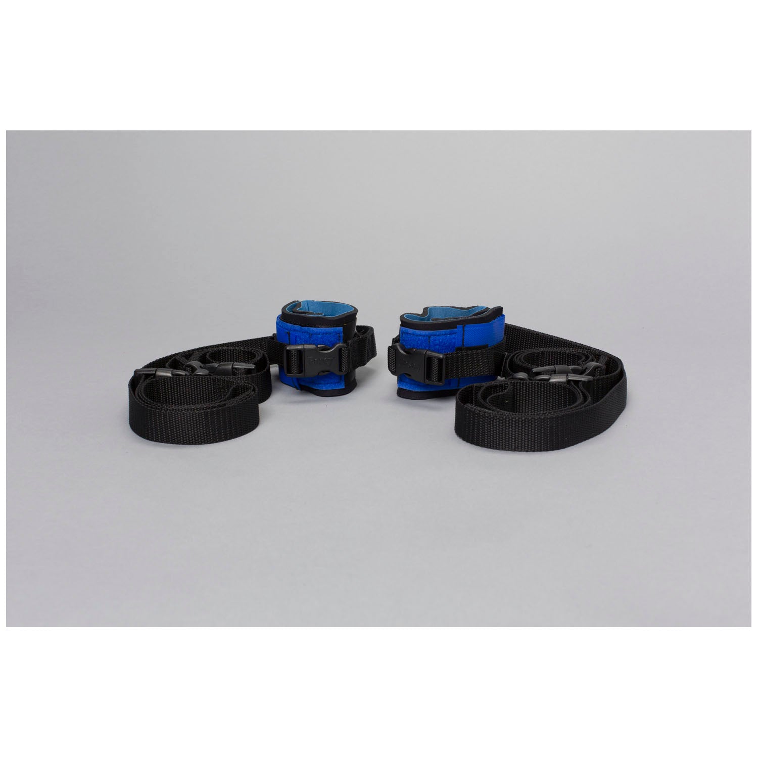 2790Q - TIDI Products, LLC - Posey Wrist Restraint, Twice-as-Tough, One Size Fits Most, Quick Release Buckle, 2-Strap, Machine Washable, Neoprene, Blue (Continental US + HI Only)    , pr