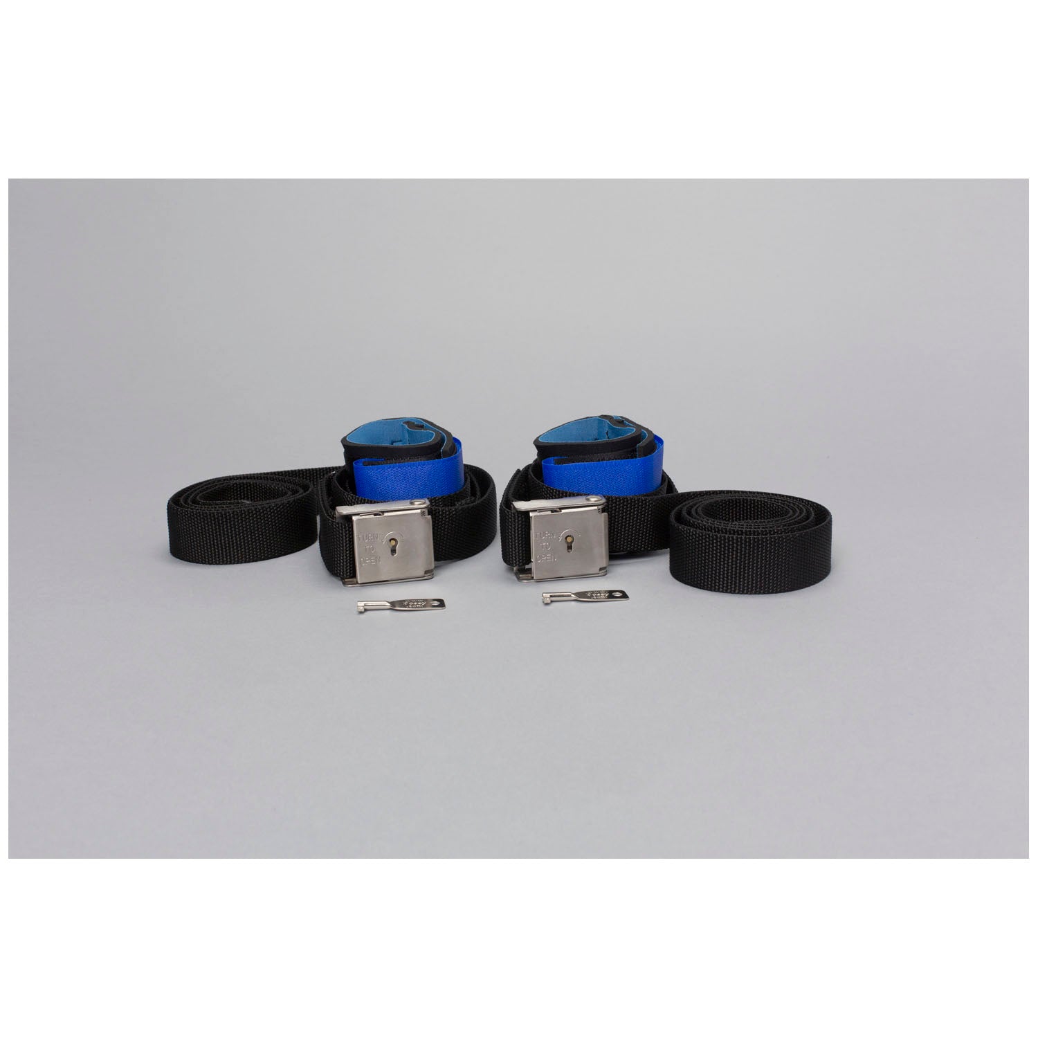 2792Q - TIDI Products, LLC - Puño de muñeca con bloqueo Posey, doblemente resistente, correa única, neopreno, azul (solo EE. UU. continental + HI) , pr