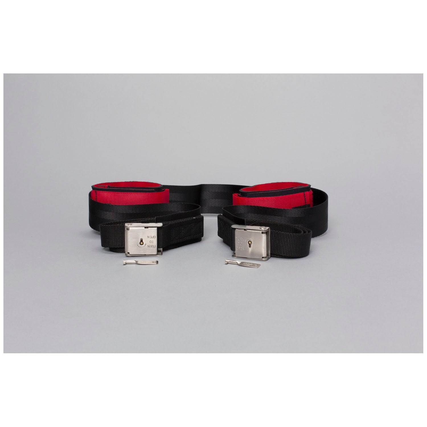 2795 - TIDI Products, LLC - Posey Bed Ankle Restraint, Connect Set, Twice-as-Tough, One Size Fits Most, Hook and Loop Closure, 1-Strap, Neoprene, Red (Continental US + HI Only)    , st