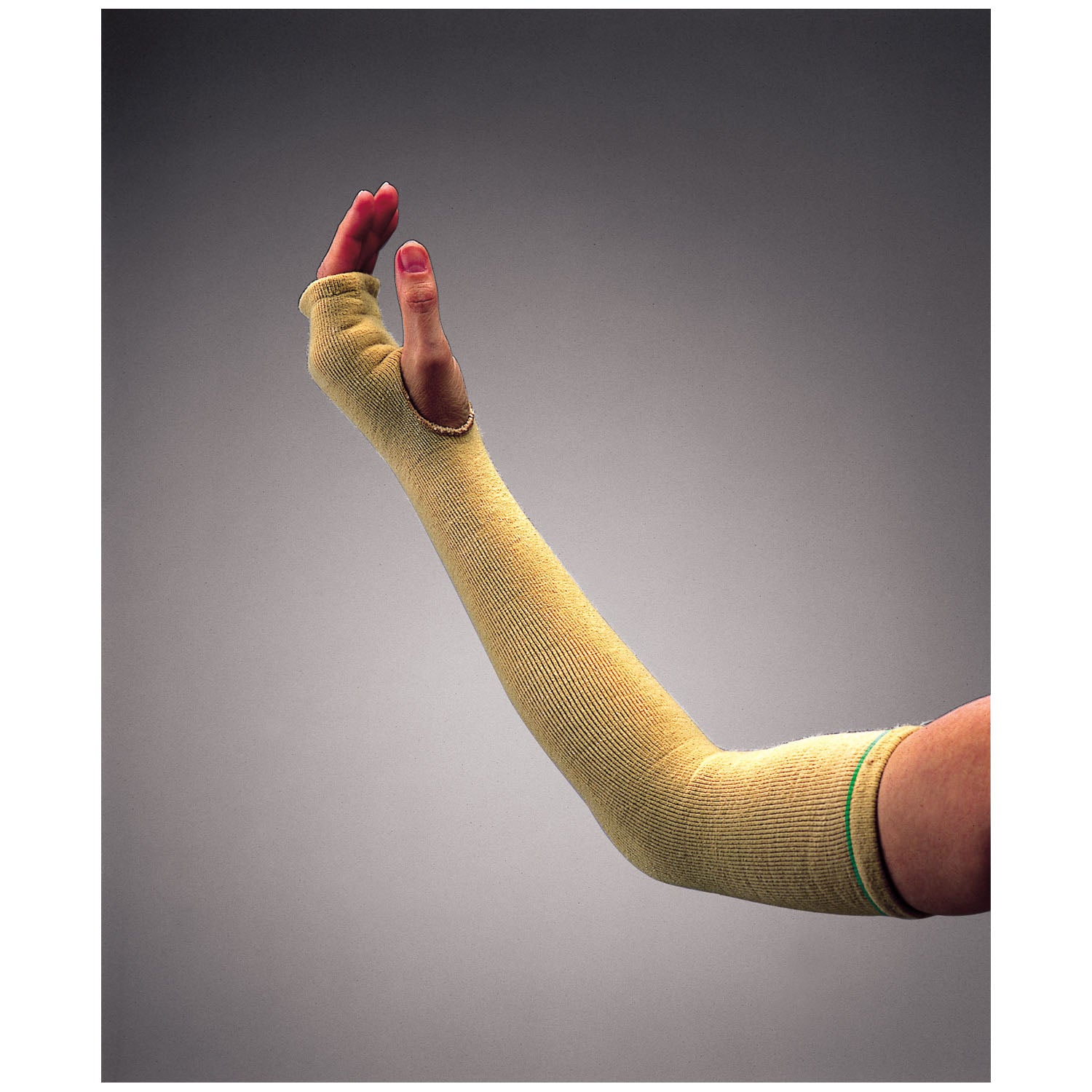 6002 - TIDI Products, LLC - Skin Sleeves, Padded Arm, Medium, 16 1/2"L, 11" Circumference, Light, Green Band (Continental US + HI Only) (To Be DISCONTINUED)    , pr