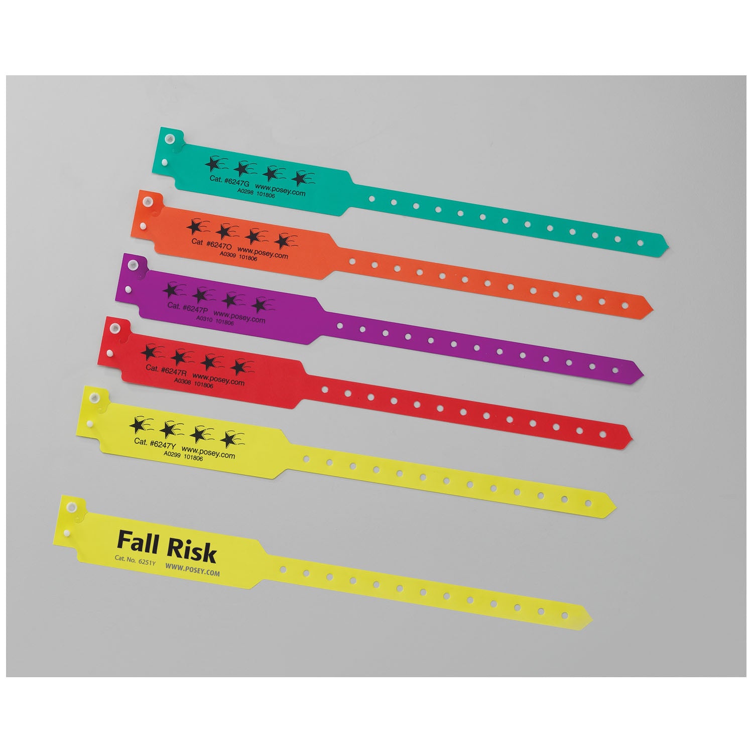 6247Y - TIDI Products, LLC - Bracelet, Yellow Star, 50/bx  (To Be DISCONTINUED)(Continental US + HI Only)    , bx