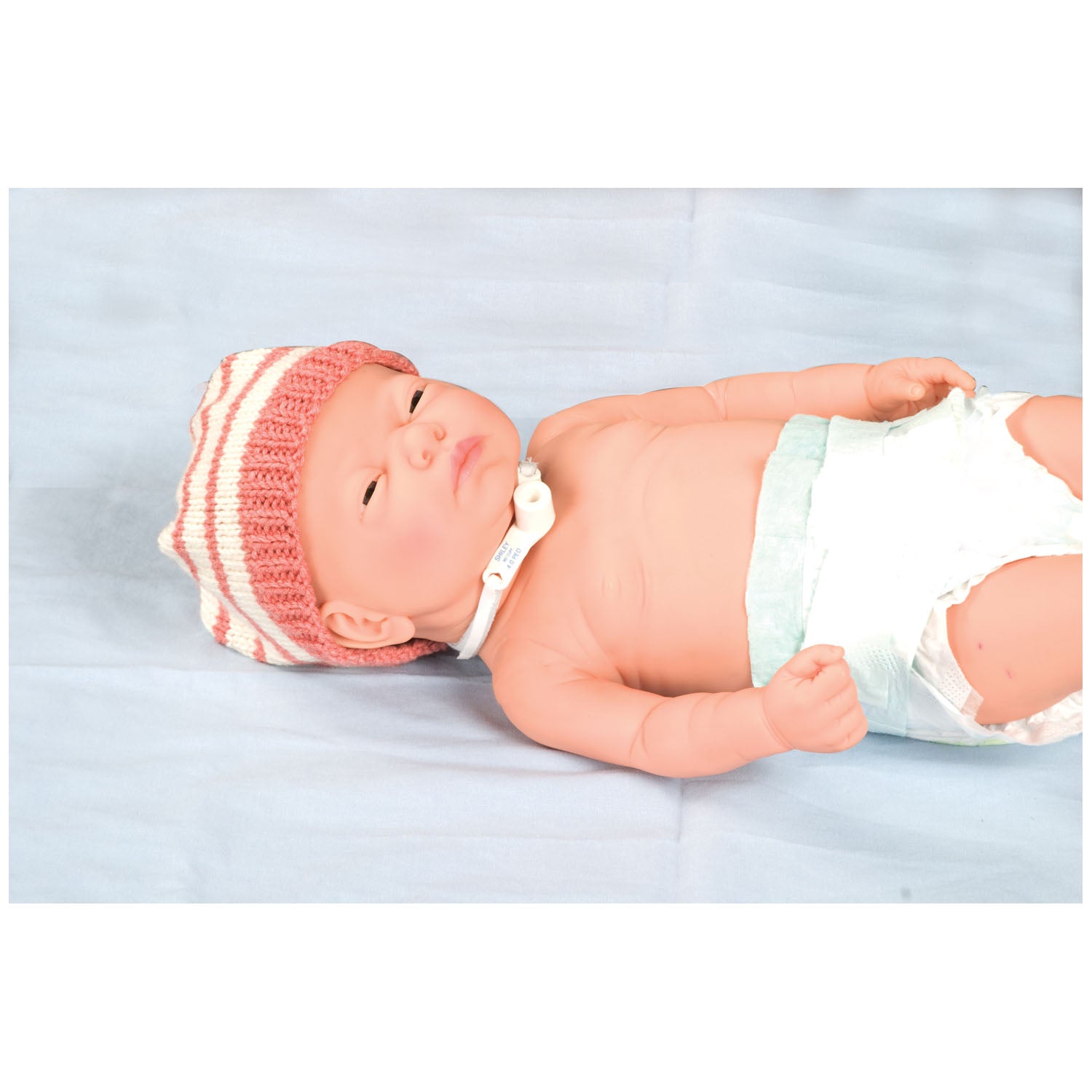 8197S - TIDI Products, LLC - Foam Trach Ties, 9"L x 1"W, Neonatal and Infants, 7-9", 12/dz (Continental US + HI Only)    , dz