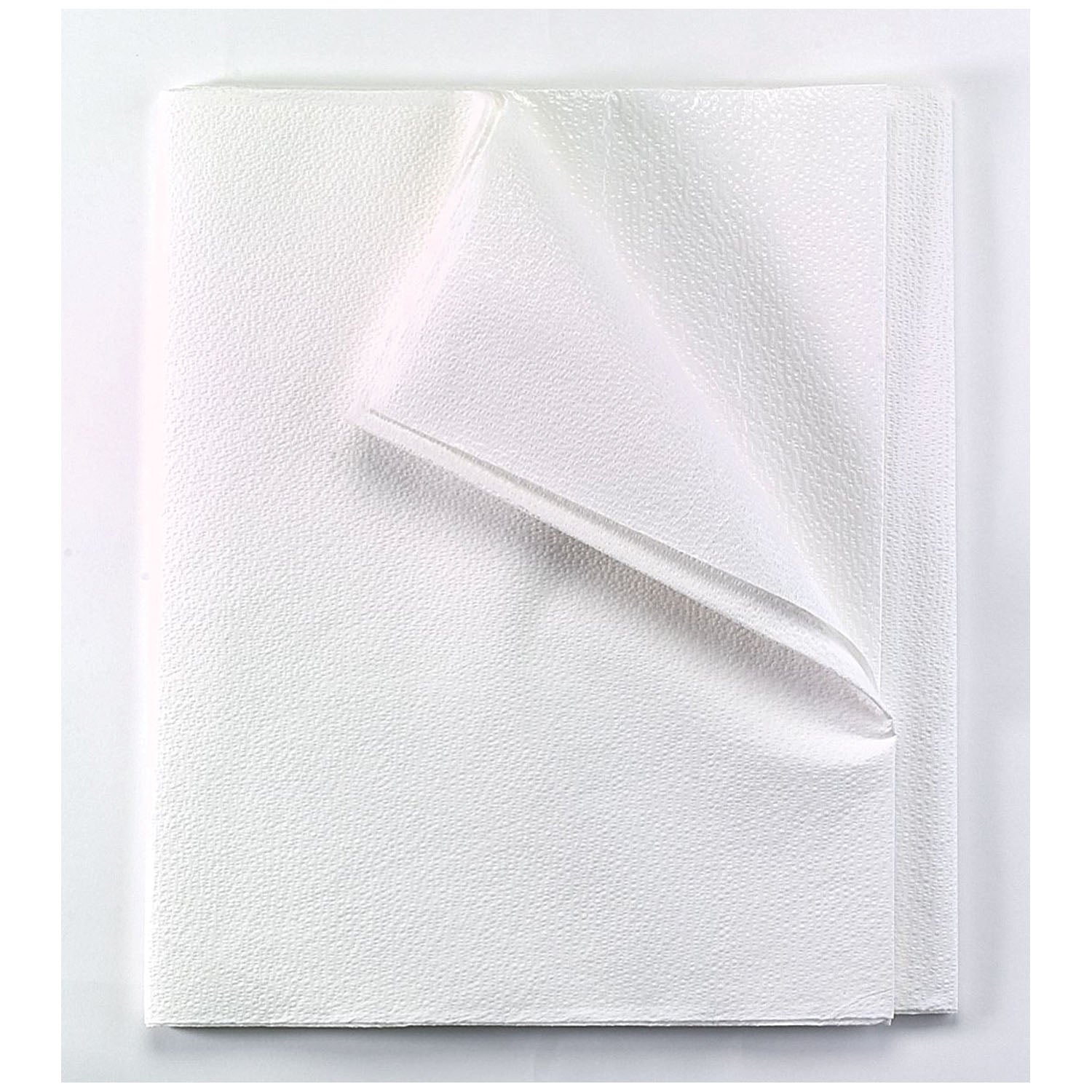 980940 - TIDI Products, LLC - Sábana para camilla/tejido para equipo, de tejido/poliéster, 60" x 96", blanca, 25 unidades