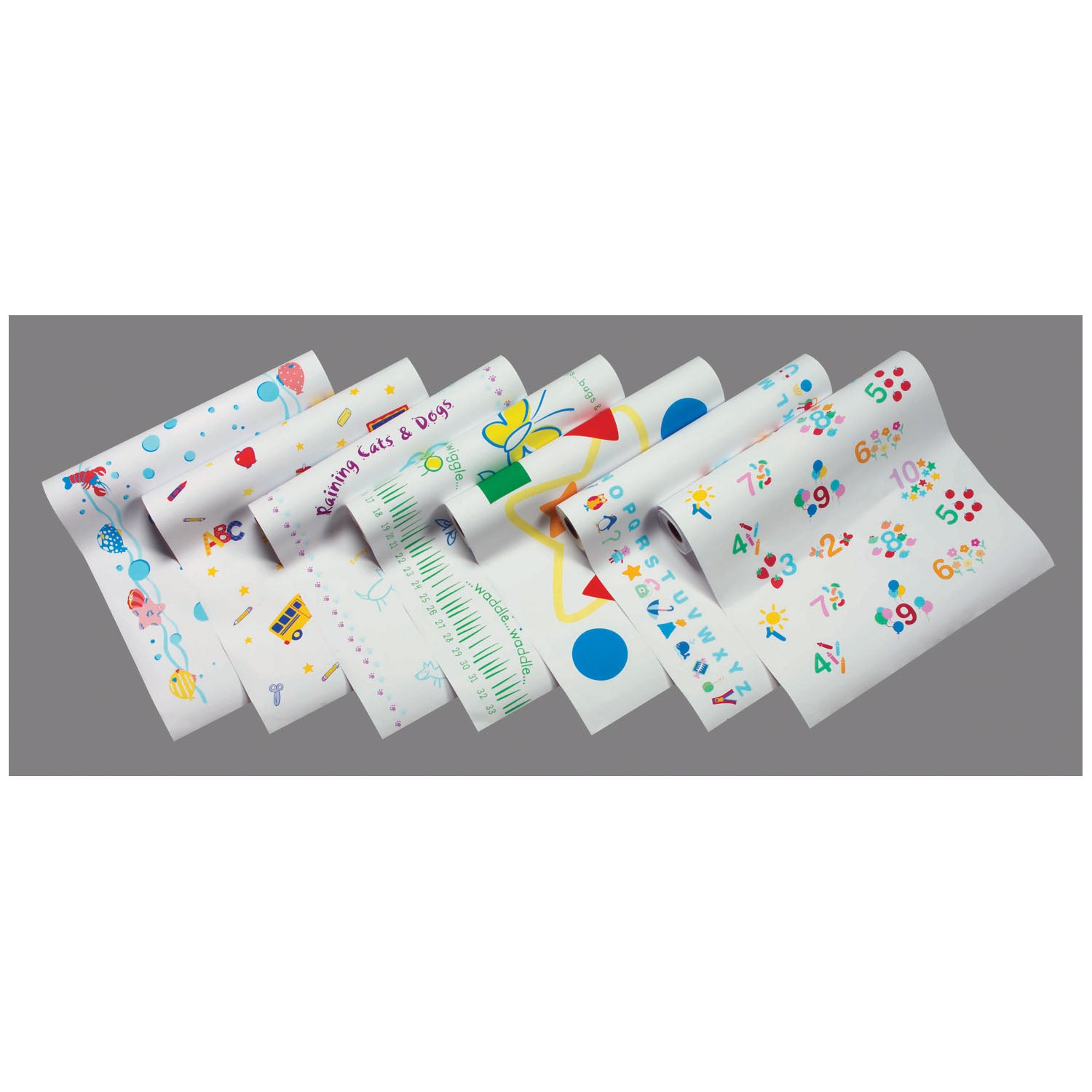 981518 - TIDI Products, LLC - Exam Table Roll, Pediatric Print, Bugs & Things, Smooth, 18" x 225 ft, 6/cs    , cs