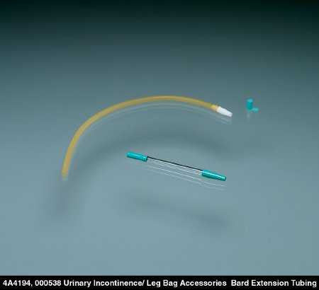 4003 - Bard - Tube, Leg Bag Extension Bard 8.5 in, Tube and Adapter, Reusable, Sterile 000538 Pack of 1, (EA)