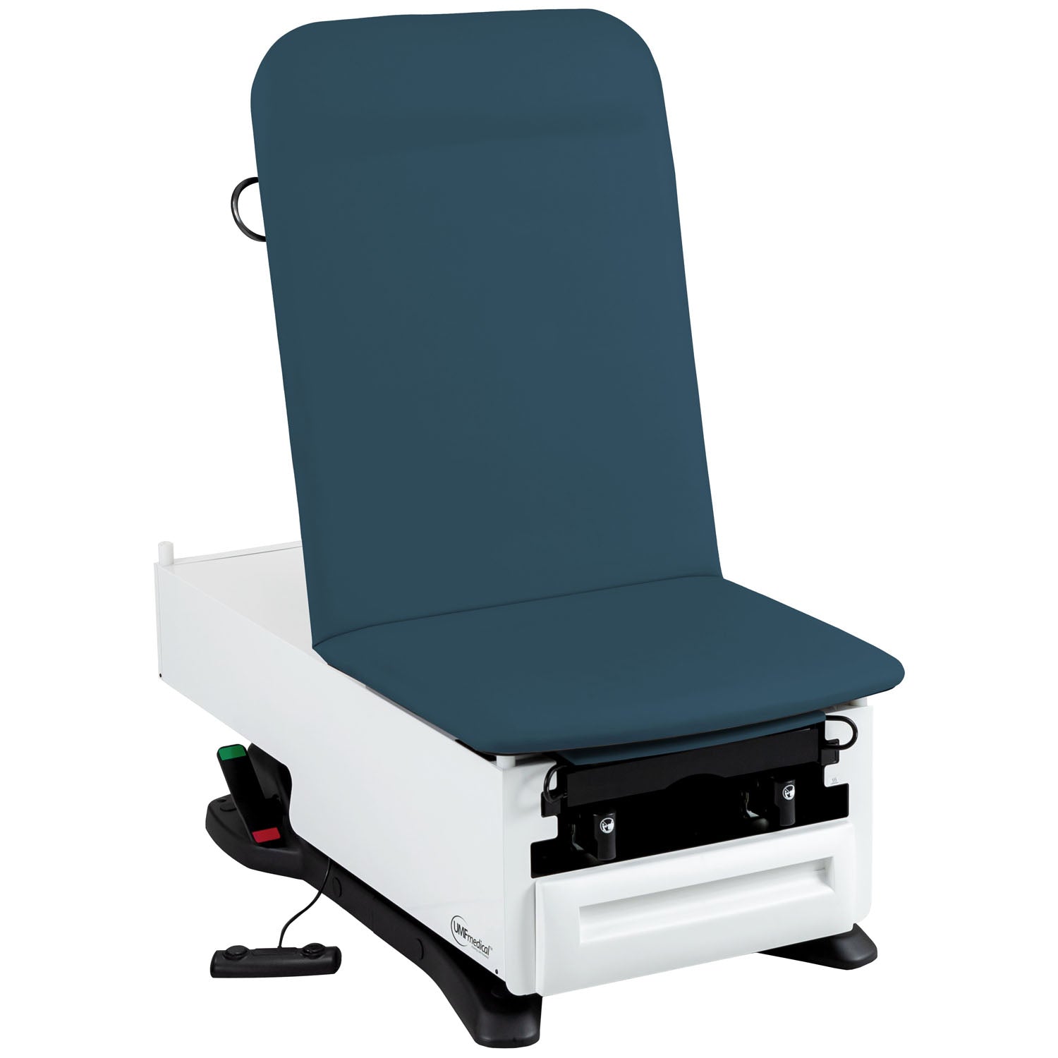 3002-500-300 - UMF Medical - 檢查床，ProGlide，配備 OneTouch WheelBase® 系統，經典面料，氣動靠背，腳蹬，腳踏控制，前置儲物抽屜，16 種顏色可選（僅限代發貨），每台