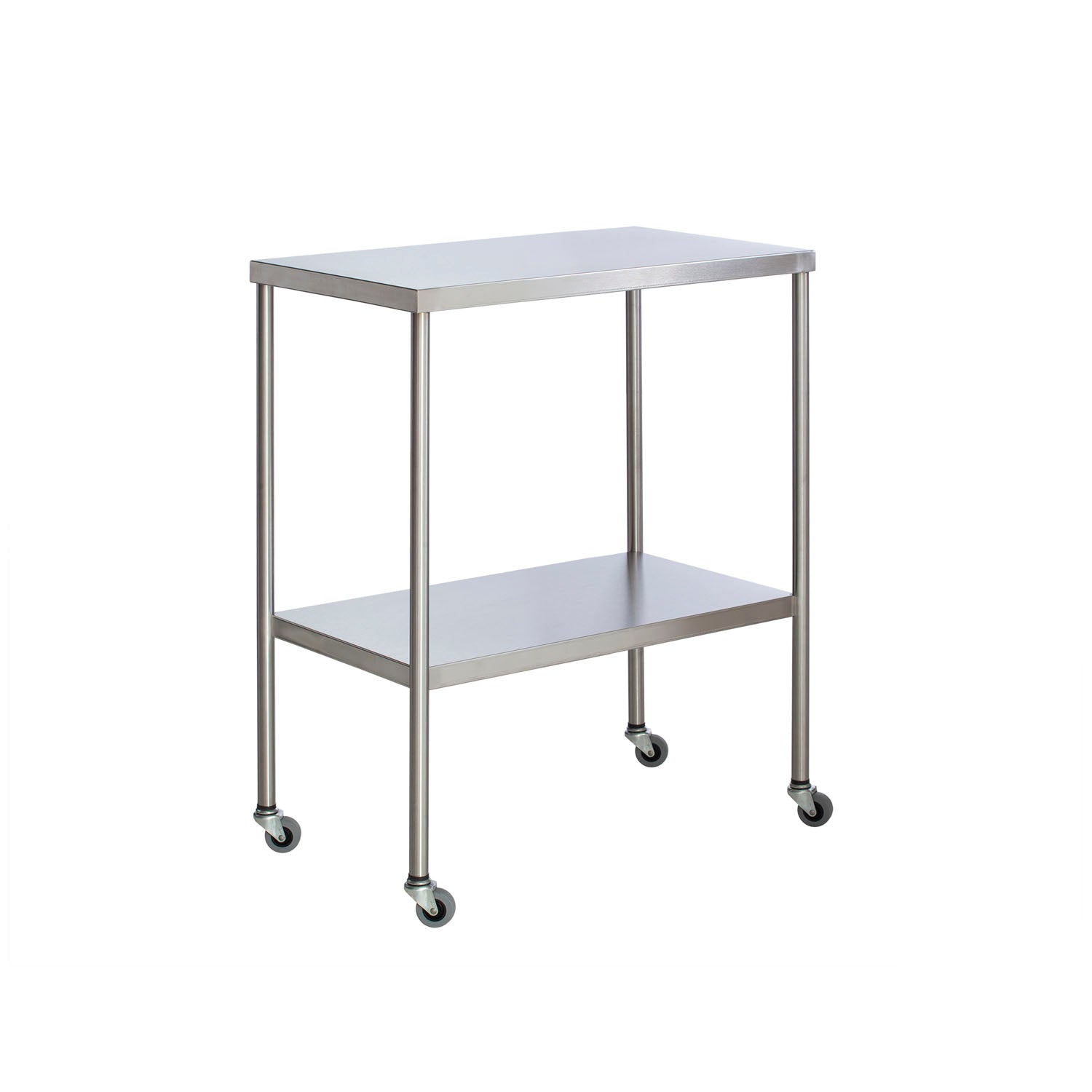 SS8016 - UMF Medical - Instrument Table with Shelf, Stainless Steel, 16" x 30" (DROP SHIP ONLY)    , ea