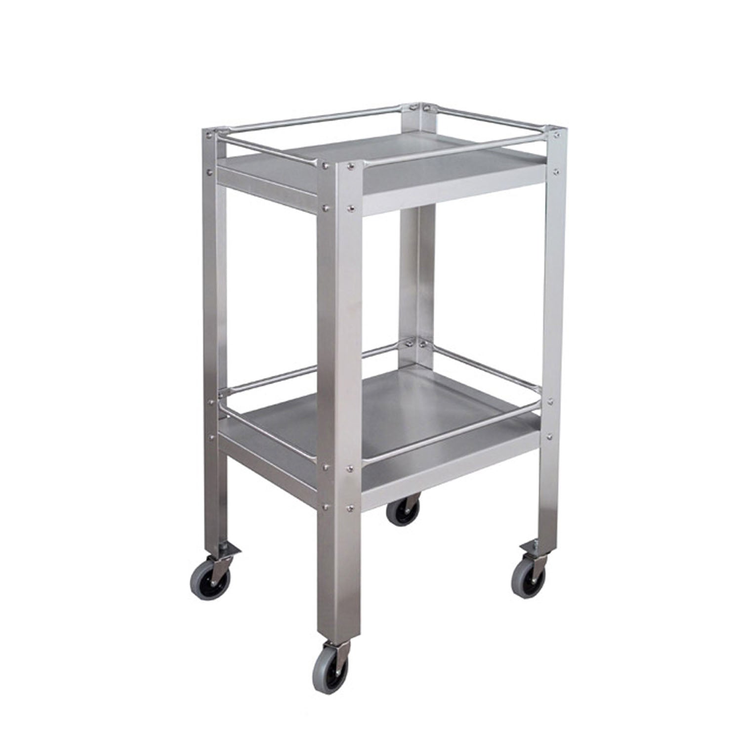 SS8096 - UMF Medical - Mesa de servicio, acero inoxidable, 20" de ancho x 34" de alto x 16" de profundidad (desmontada) (SOLO ENVÍO DIRECTO), c/u