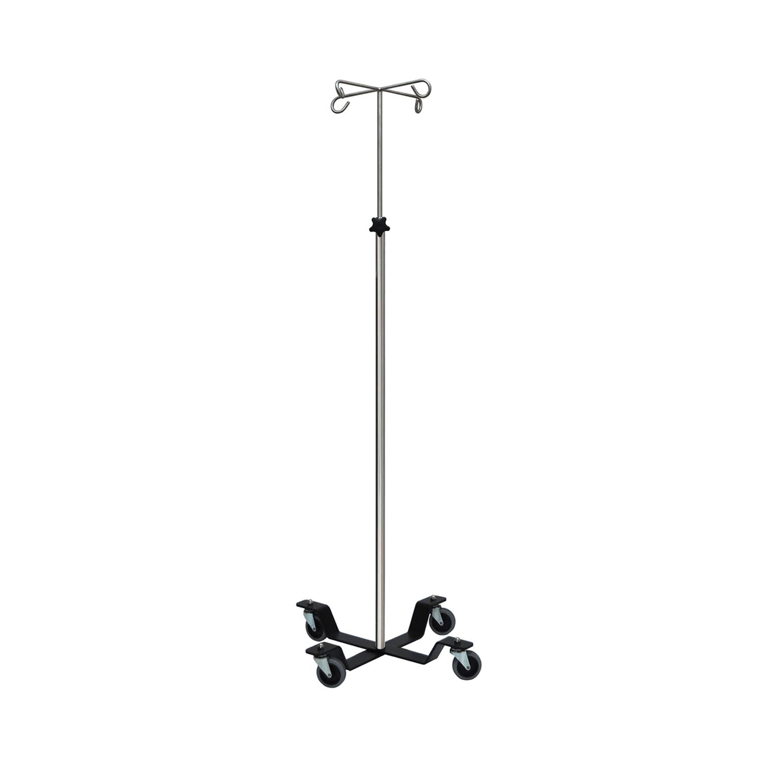 SS8344 - UMF Medical - I.V. Pole, Infusion Pump, 4-Hook, Stainless Steel (DROP SHIP ONLY)    , ea