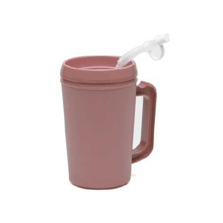 255252 - Medegen - Insulated Pitcher Medegen Cold 22 oz. Rose H207-10 Case of 48, (CS)