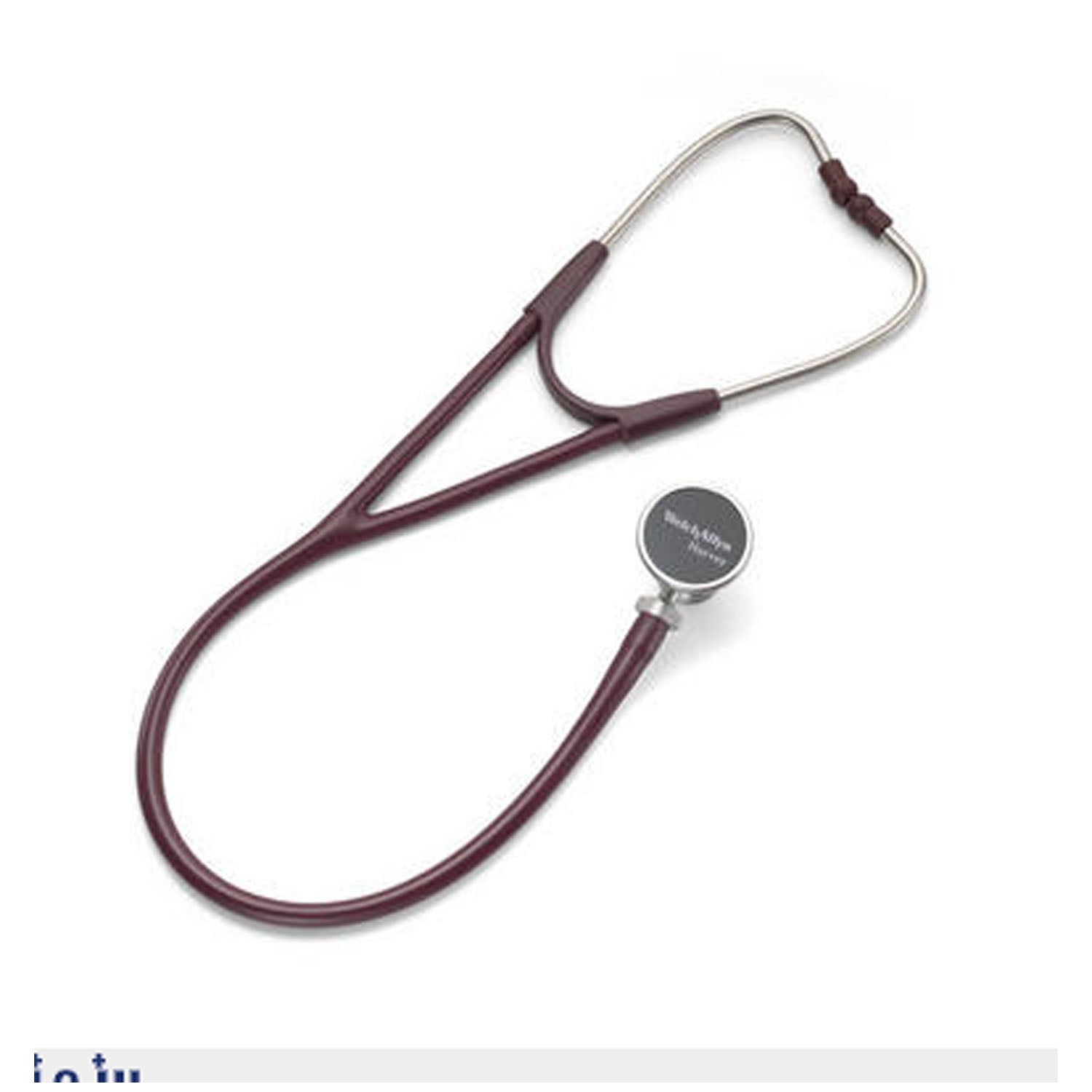 5079-326 - Hillrom - Harvey Deluxe Double Head Stethoscope, Burgundy, 28" (US Only)    , ea