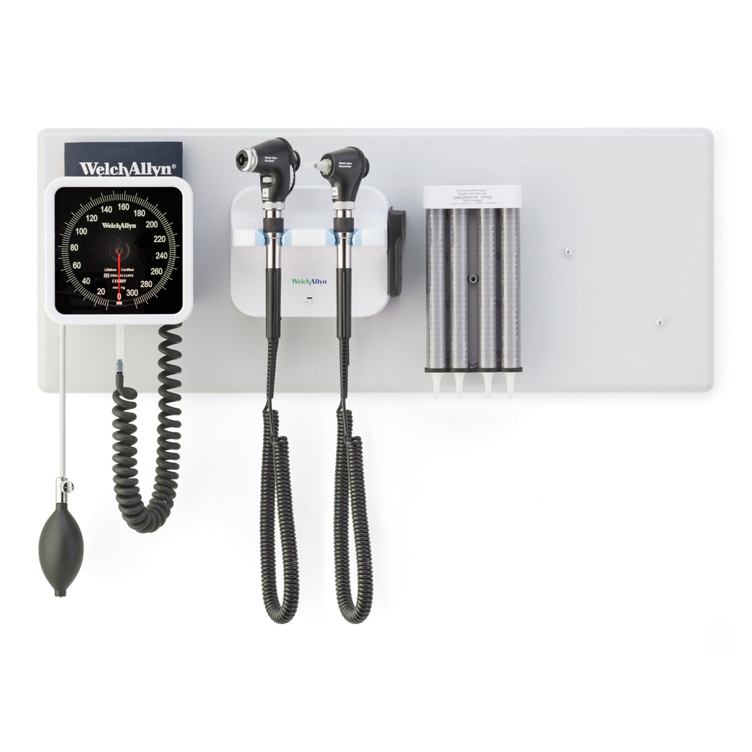 777-PM3WAX-US - Hillrom - GS777 Integrated Wall System, PanOptic Ophthalmoscope, Macroview Otoscope, iExaminer, with BP (US Only)    , ea