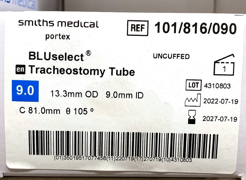 101/816/090 - SMITHS MEDICAL - Portex, (BX/1)