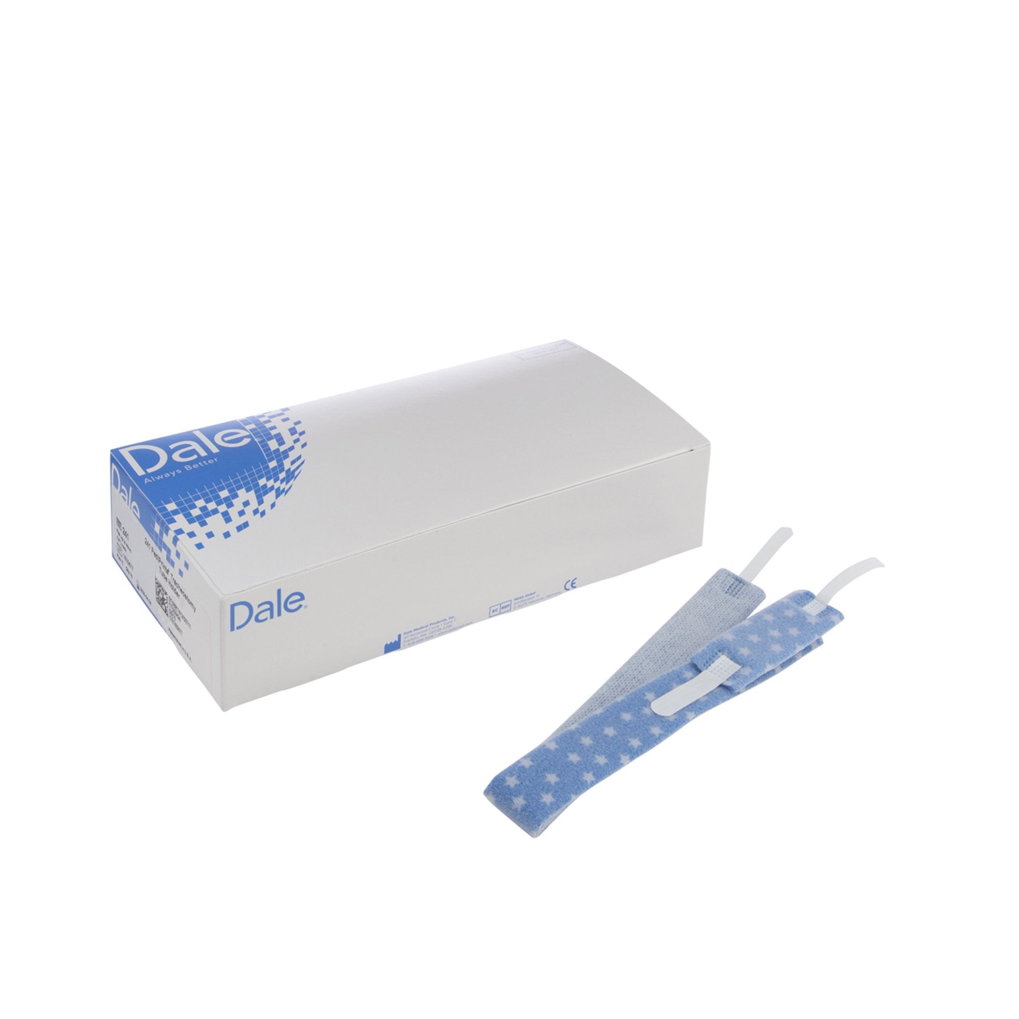 696259 - PediPrints - PediPrints Tracheostomy Tube Holder 1 X 18 Inch Pediatric / Adult, 241, Box of 10, (BX)