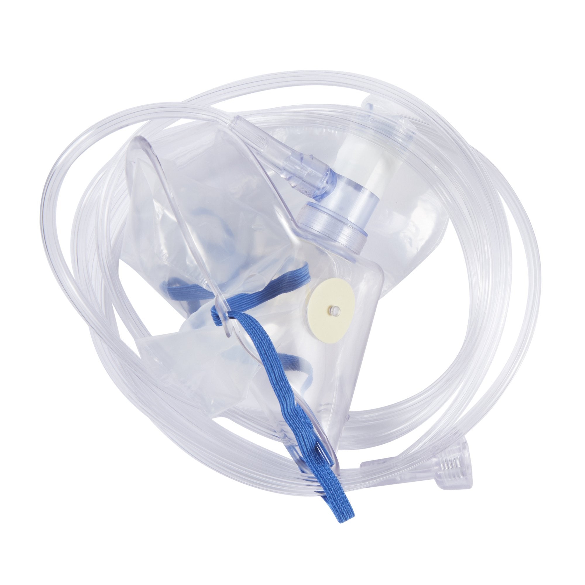 1018130 - McKesson - McKesson NonRebreather Oxygen Mask Elongated Style Adult One Size Fits Most Adjustable Head Strap / Nose Clip, 16-108E, Case of 50, (CS)