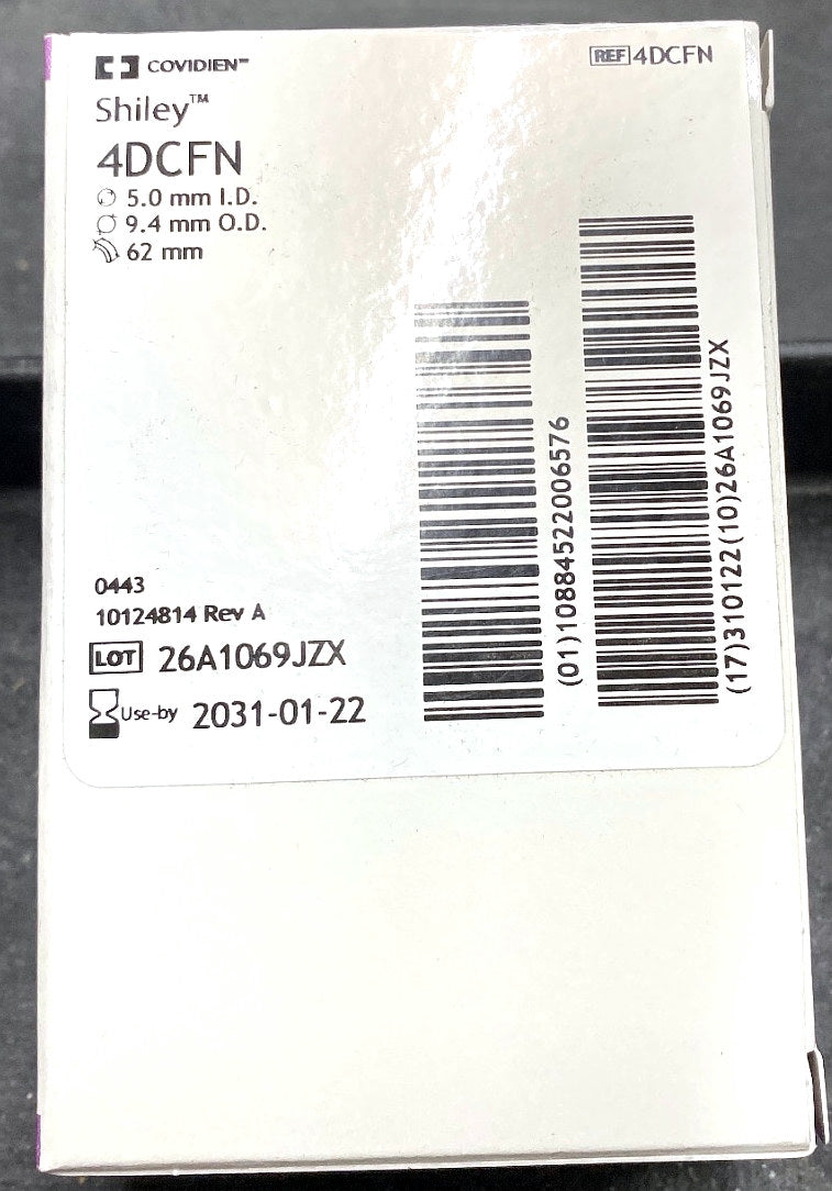 4DCFN - COVIDIEN - Tracheostomy Tube Cuffless with Disposable Inner Cannula,Fenestrated, (BX/1)