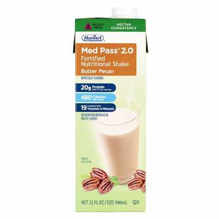 730088 - Med Pass - Med Pass 2.0 Oral Supplement Butter Pecan Flavor Liquid 32 oz. Carton, 46463, Pack of 1, (EA)