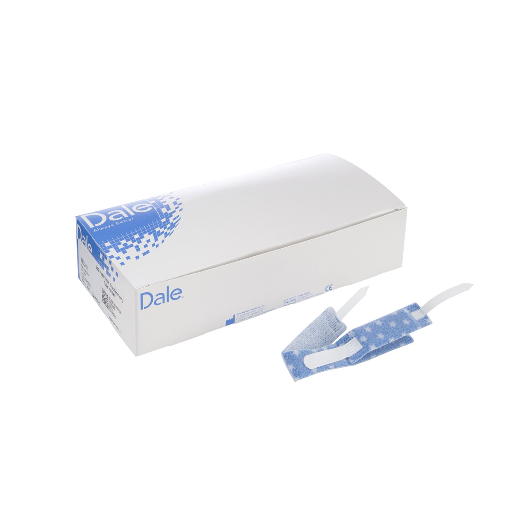 407376 - PediPrints - PediPrints Tracheostomy Tube Holder 3/4 X 9 Inch Neonate, 242, Box of 10, (BX)