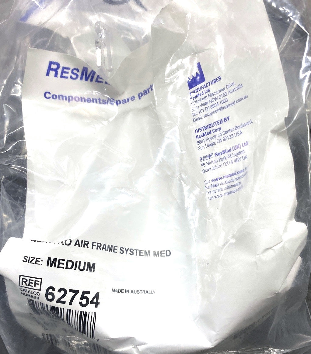 62754 - RESMED - Quattro air frame system med, (EA/1)