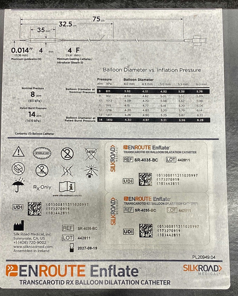 SR-4035-BC - SILKROAD MEDICAL - 4mm X 35mm, (EA/1)