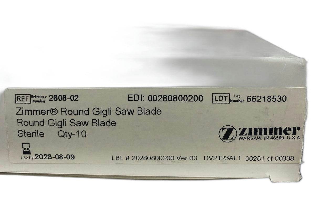 Fri Feb 01 2808 00:00:00 GMT-0600 (Central Standard Time) - ZIMMER - Round Gogol saw blade, (BX/10)