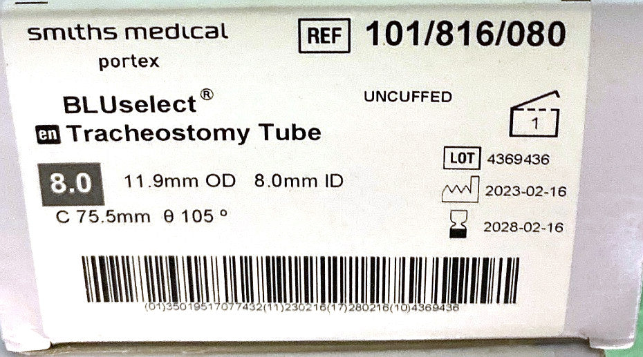 101/816/080 - SMITHS MEDICAL - Portex, (BX/1)